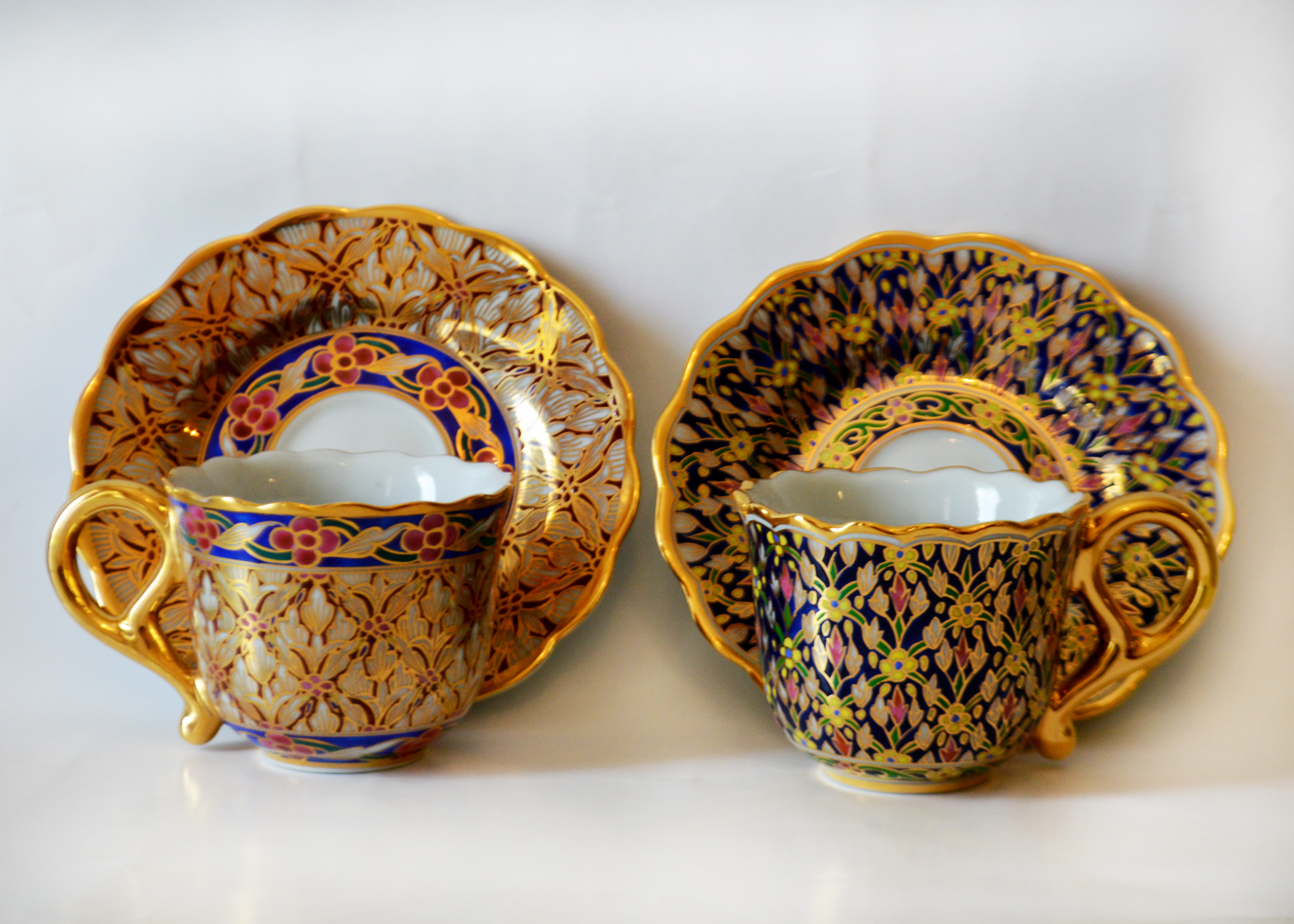 Offering of Hand-Painted Bejarong Porcelain from Thailand