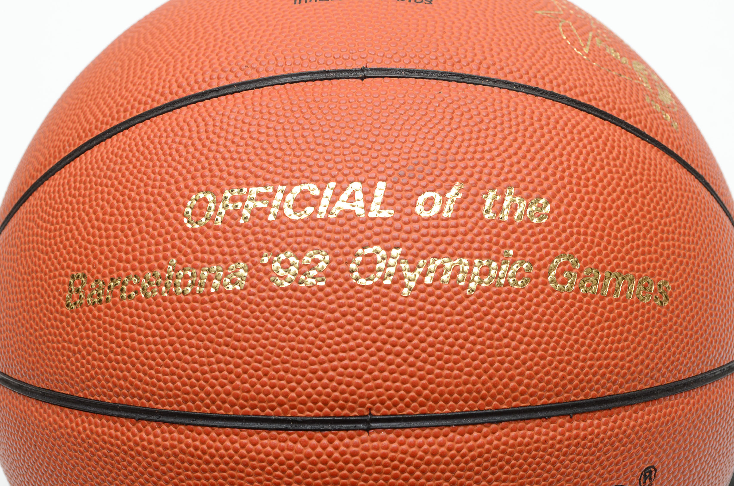 Autographed Michael Jordan 'Dream Team' Barcelona Olympic Ball