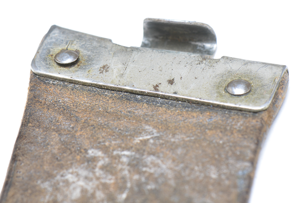 World War II German Army Belt Buckle with Leather Belt