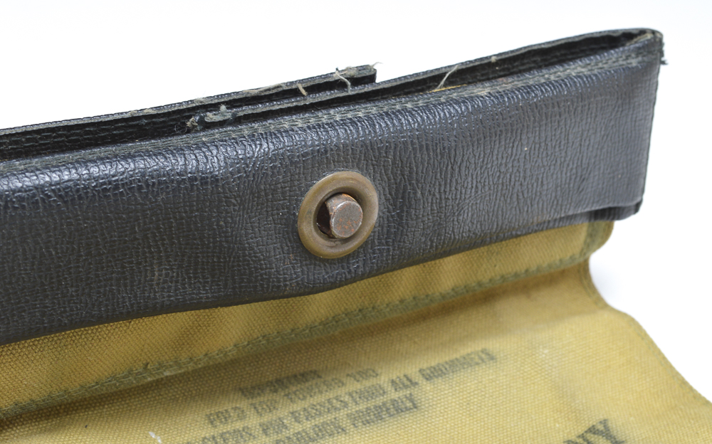 A Vintage American Oil Company Bank Bag from Pittsburgh