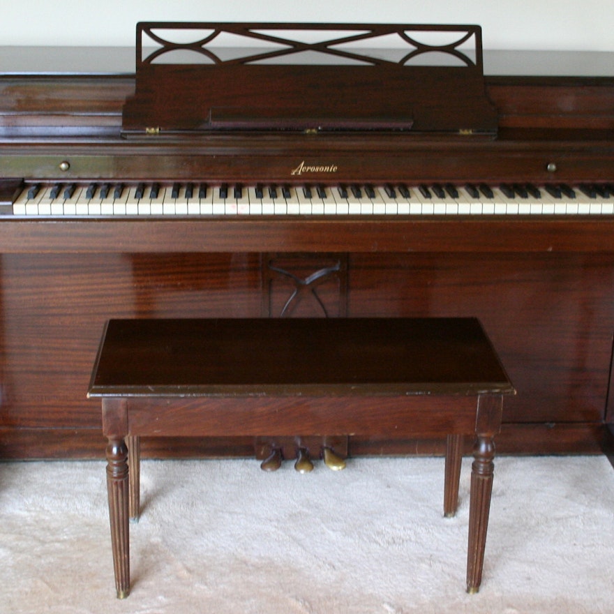 Vintage Baldwin Acrosonic Upright Piano