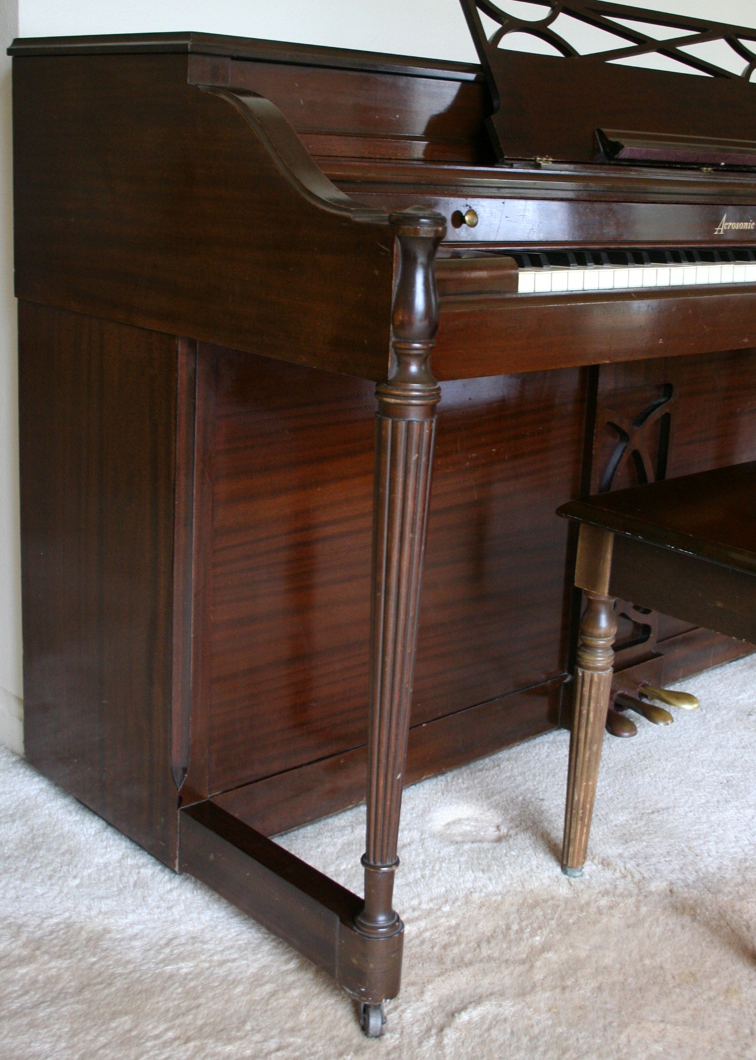 Vintage Baldwin Acrosonic Upright Piano