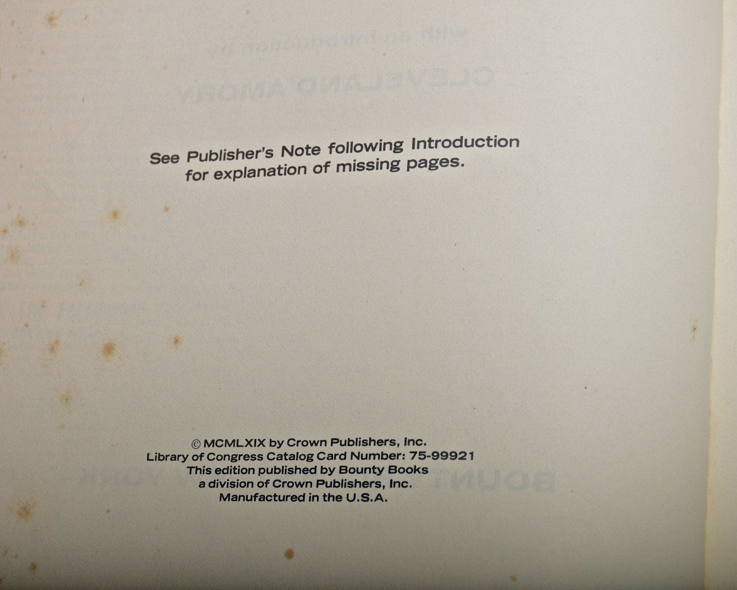 Vintage 1908 Sears Roebuck Catalogue