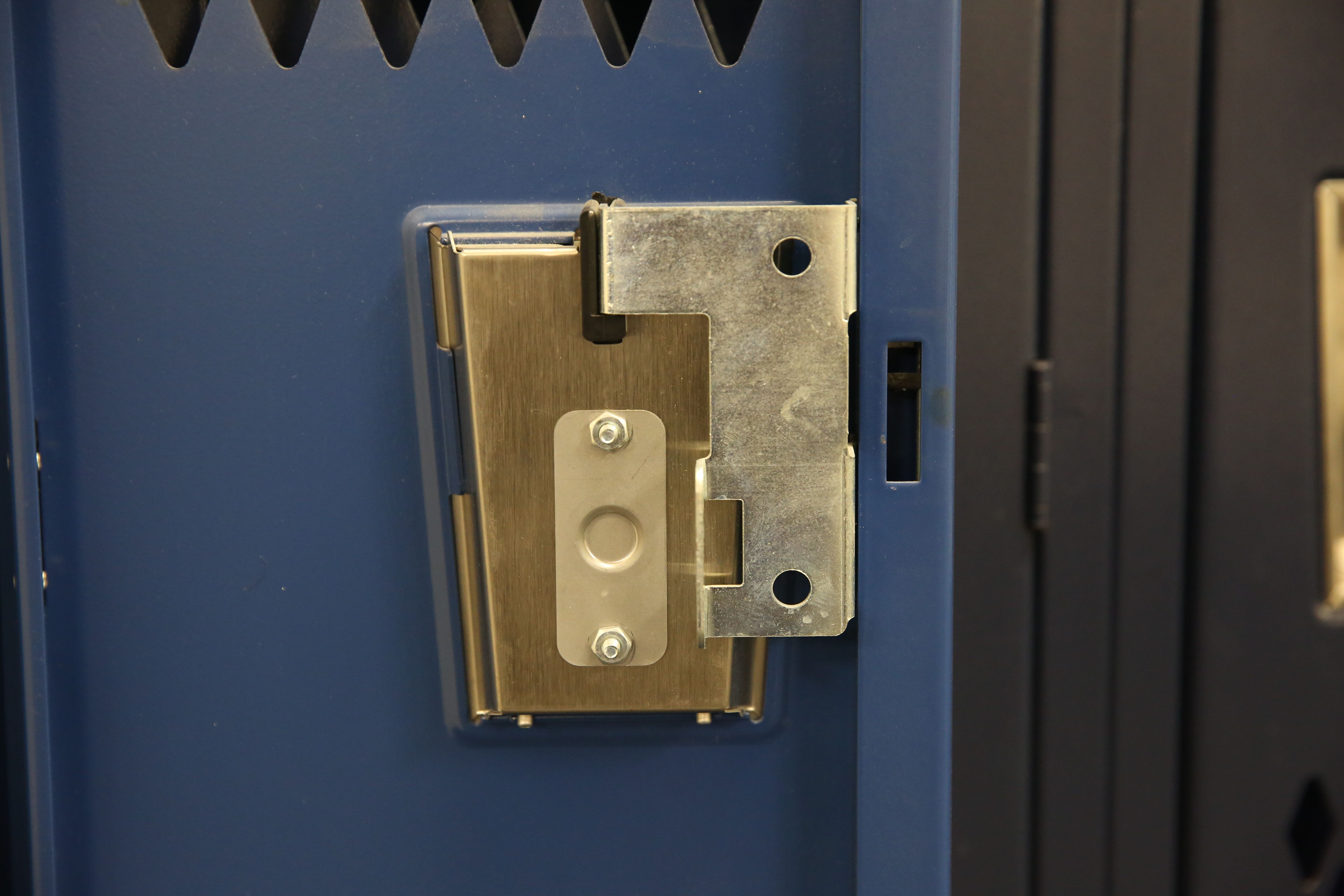 Twelve Single Tier Ventilated Lockers
