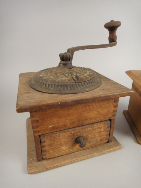 Vintage Imperial Arcade and Stahlwert Coffee Grinders