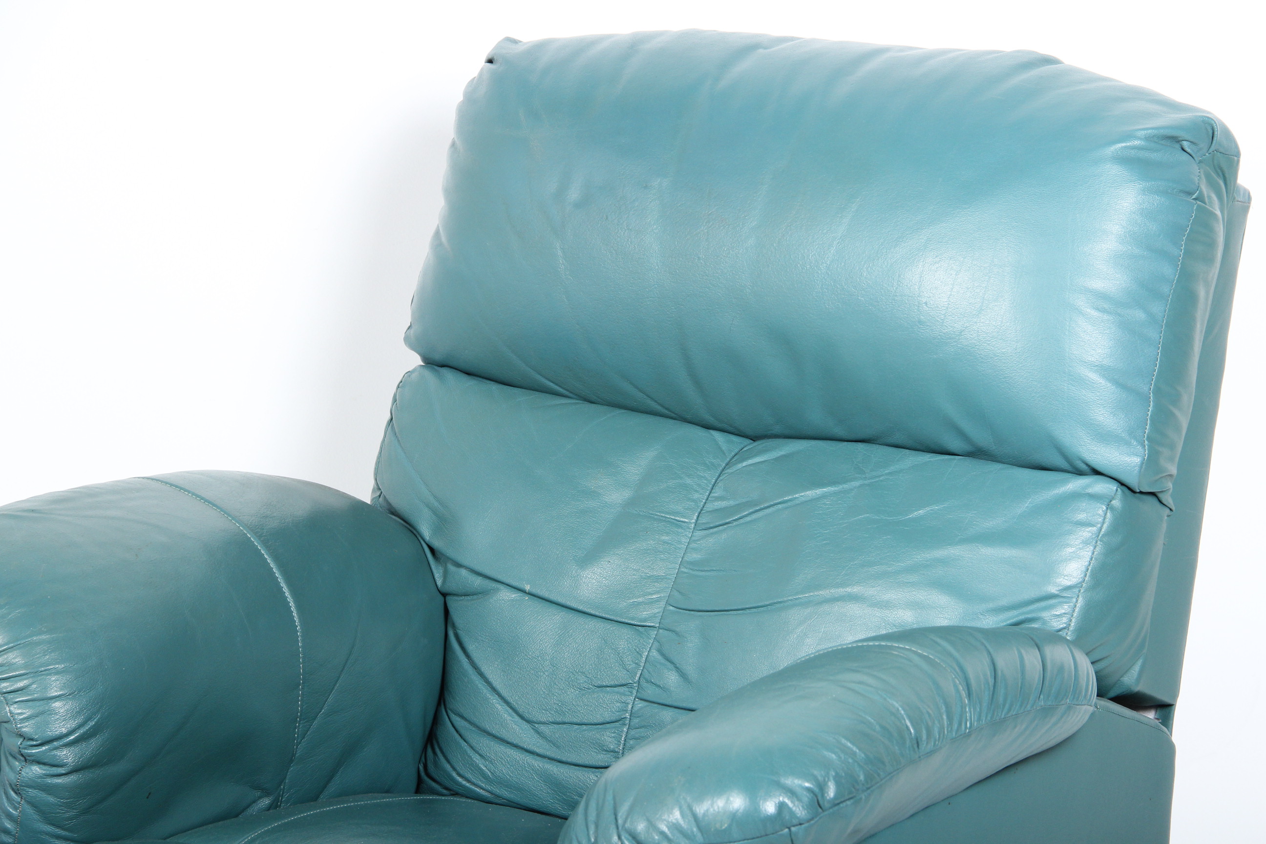 Green Leather Recliner