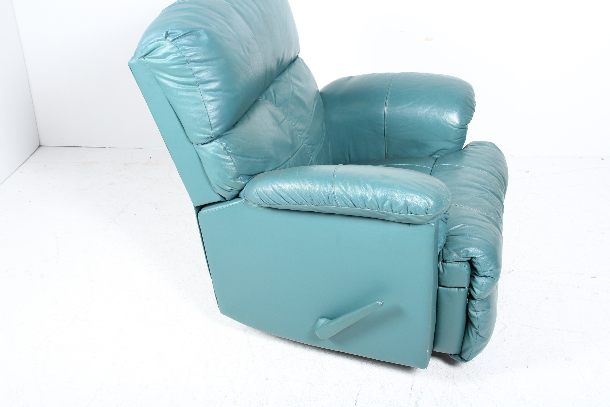 Green Leather Recliner
