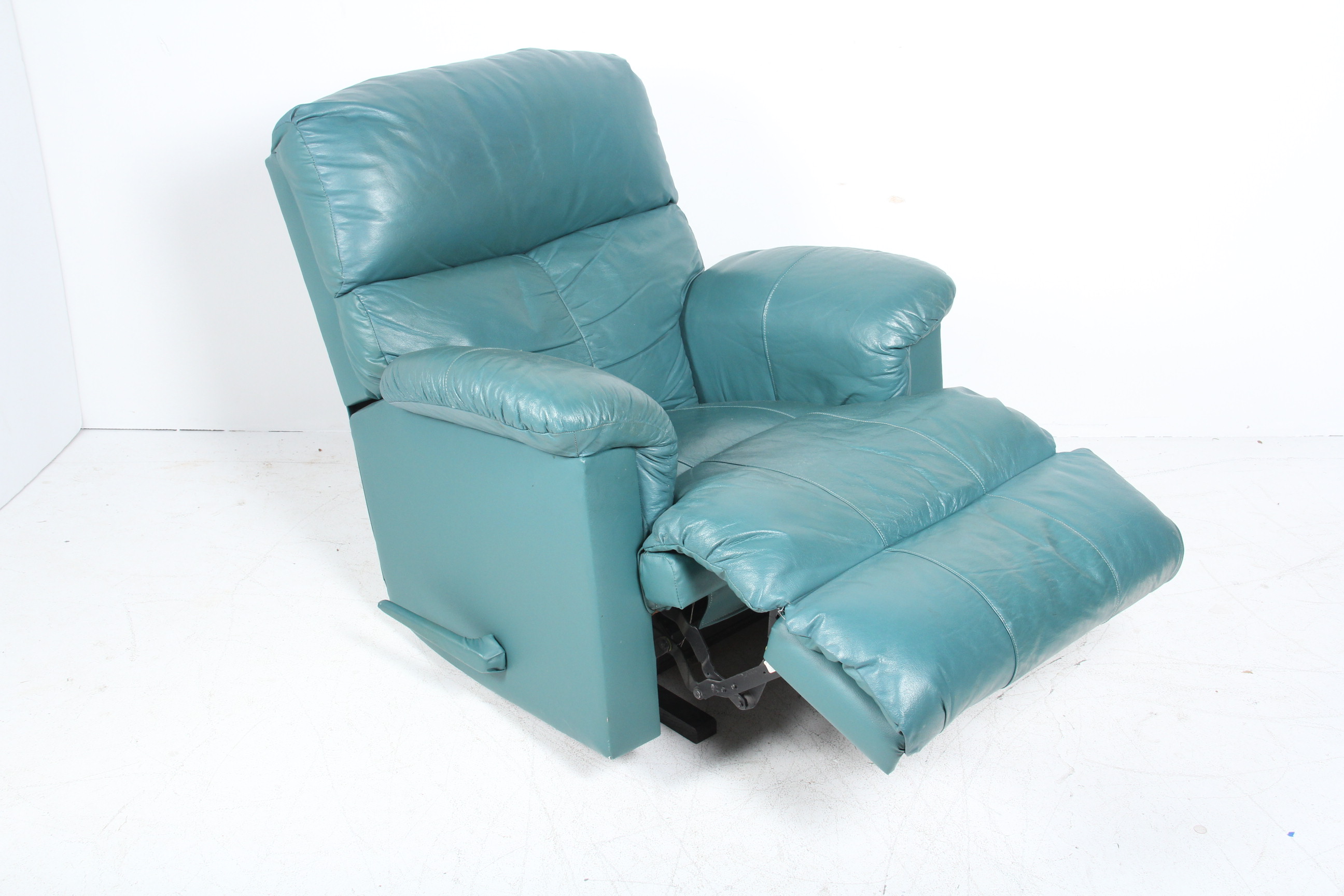Green Leather Recliner