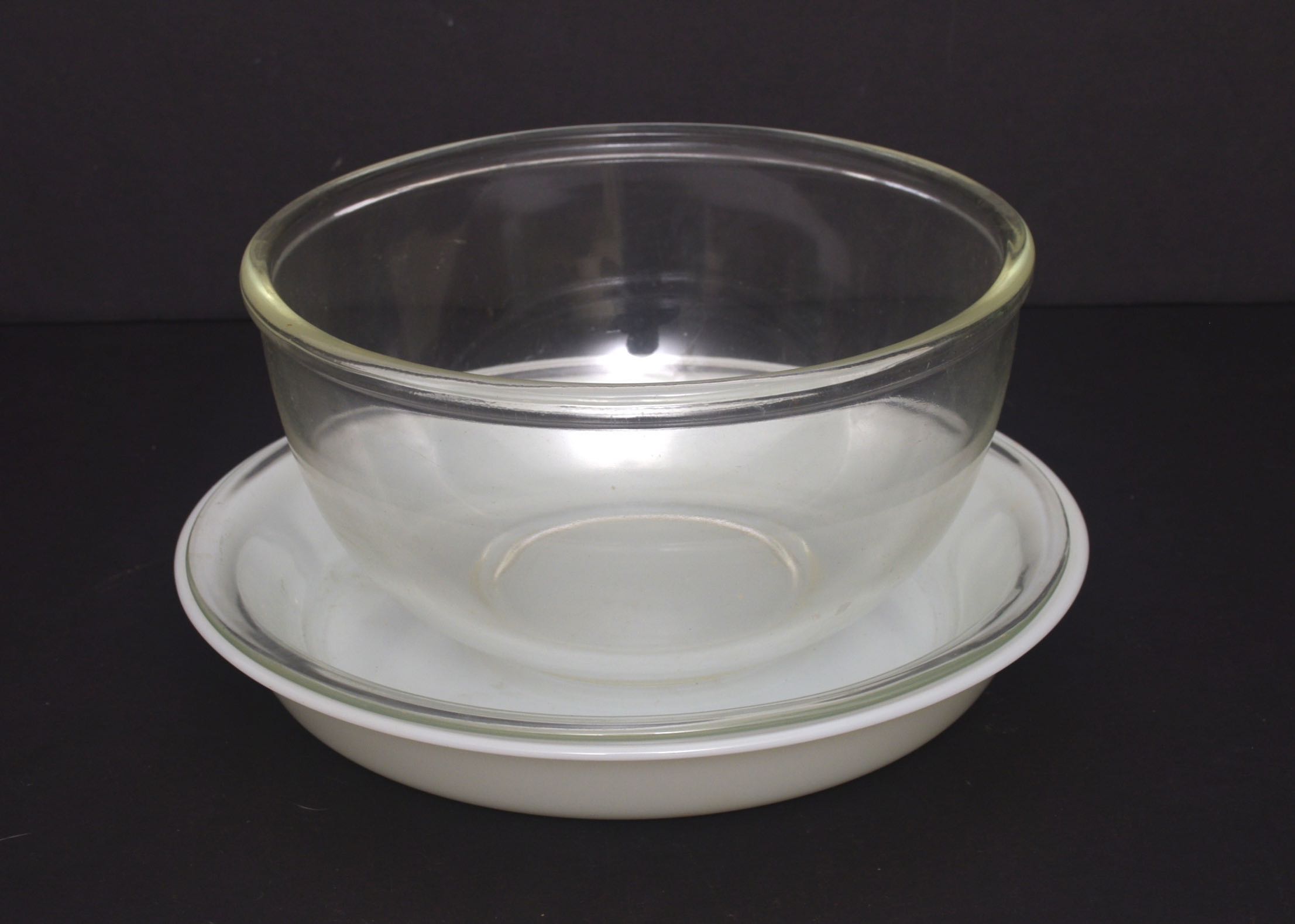 Three Pyrex Dishes