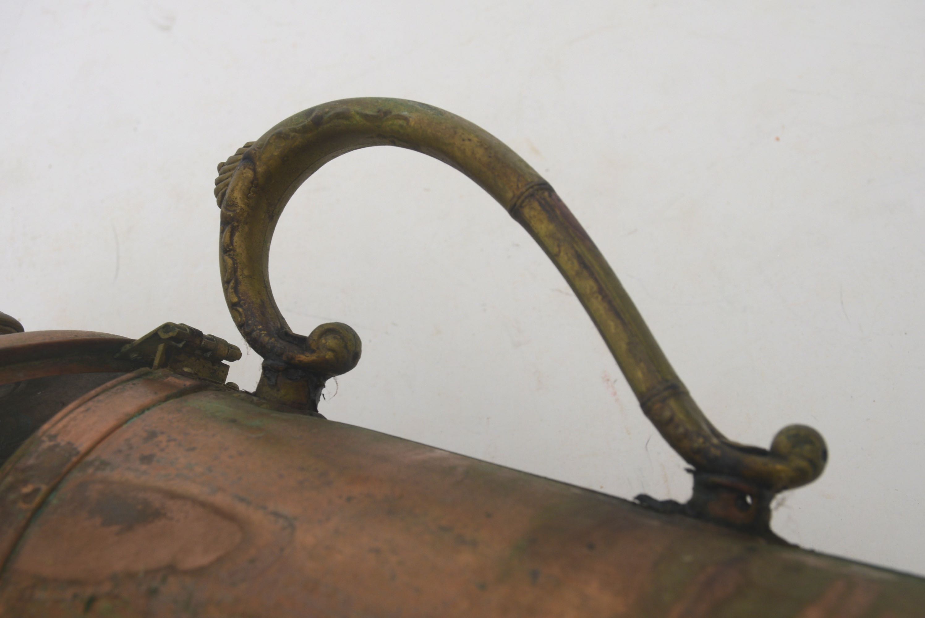 Copper Plate Coffee Pot