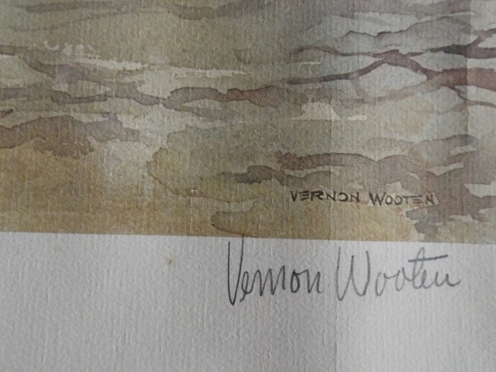 Vintage Military Themed Posters and Signed Print