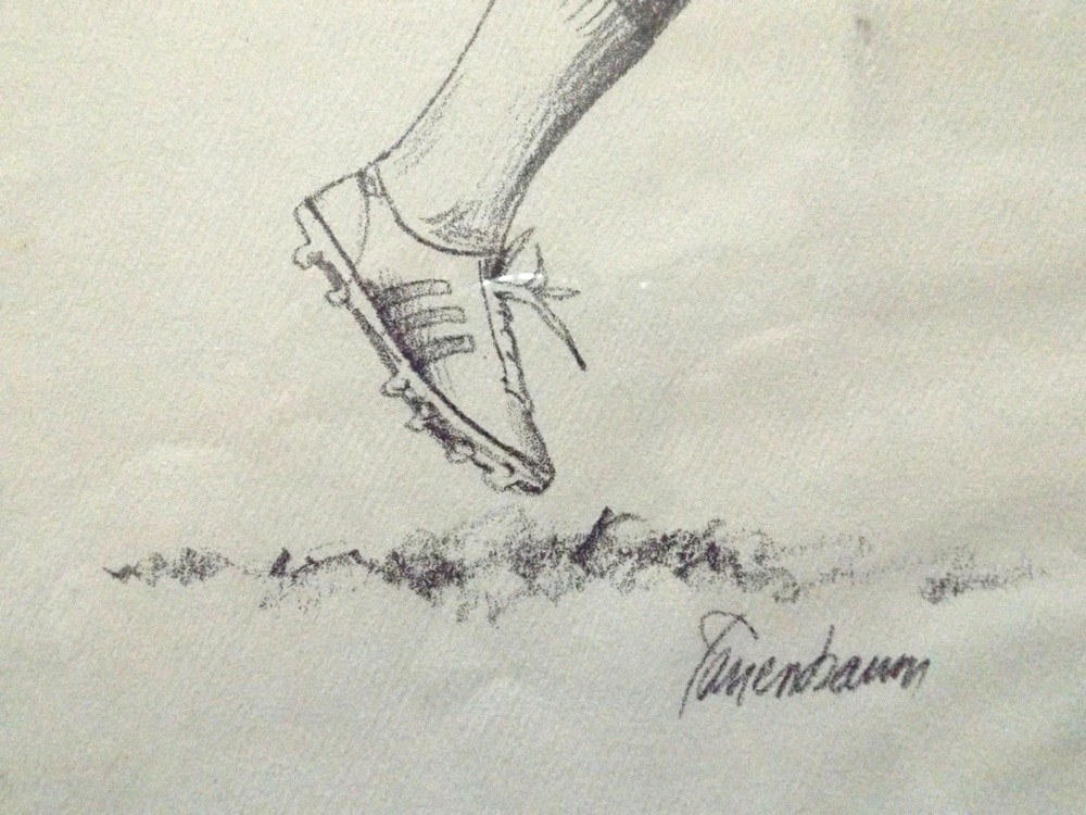 Pencil Drawings of Bengals Players by Tanenbaum