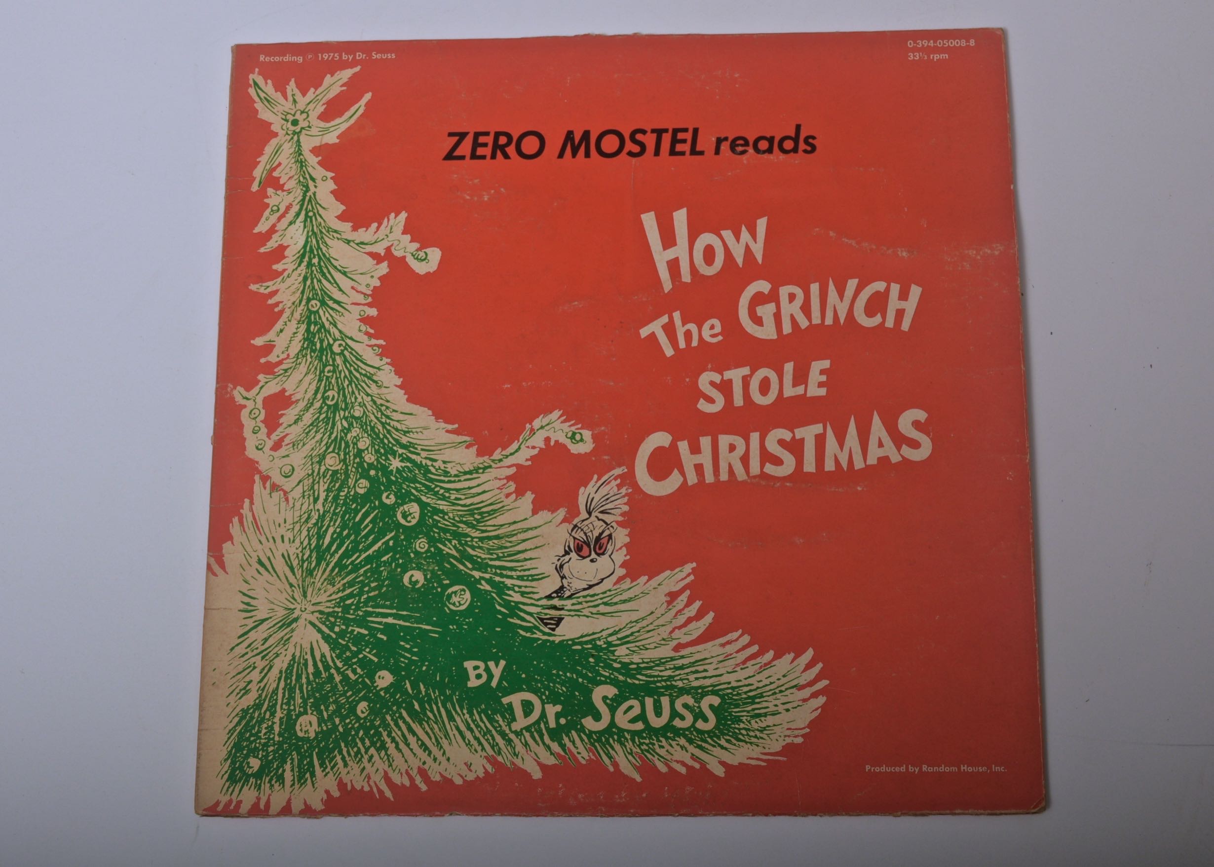 Dr. Seuss' "How the Grinch Stole Christmas" Vinyl LP Record