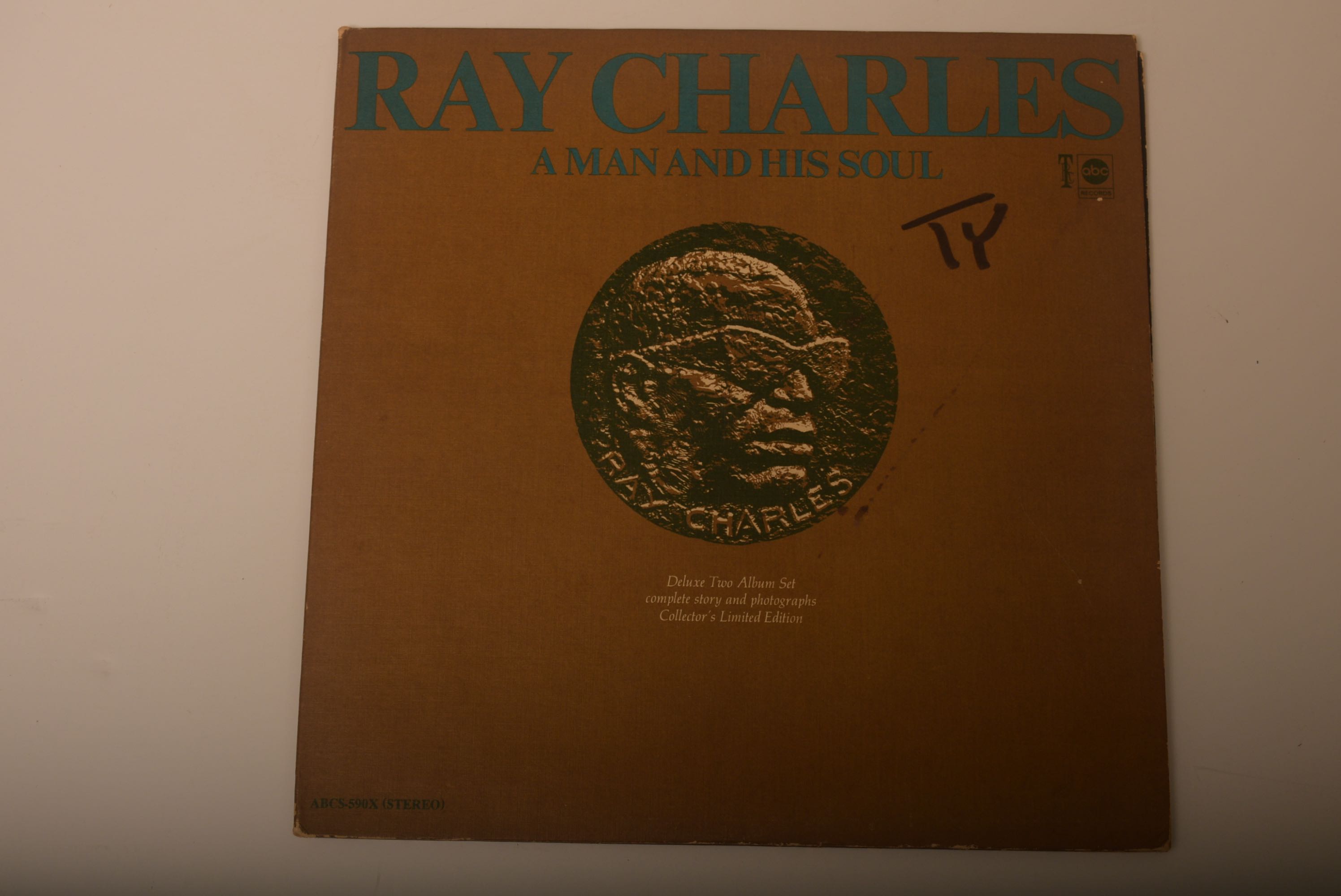 Collection of Ray Charles Vinyl Records