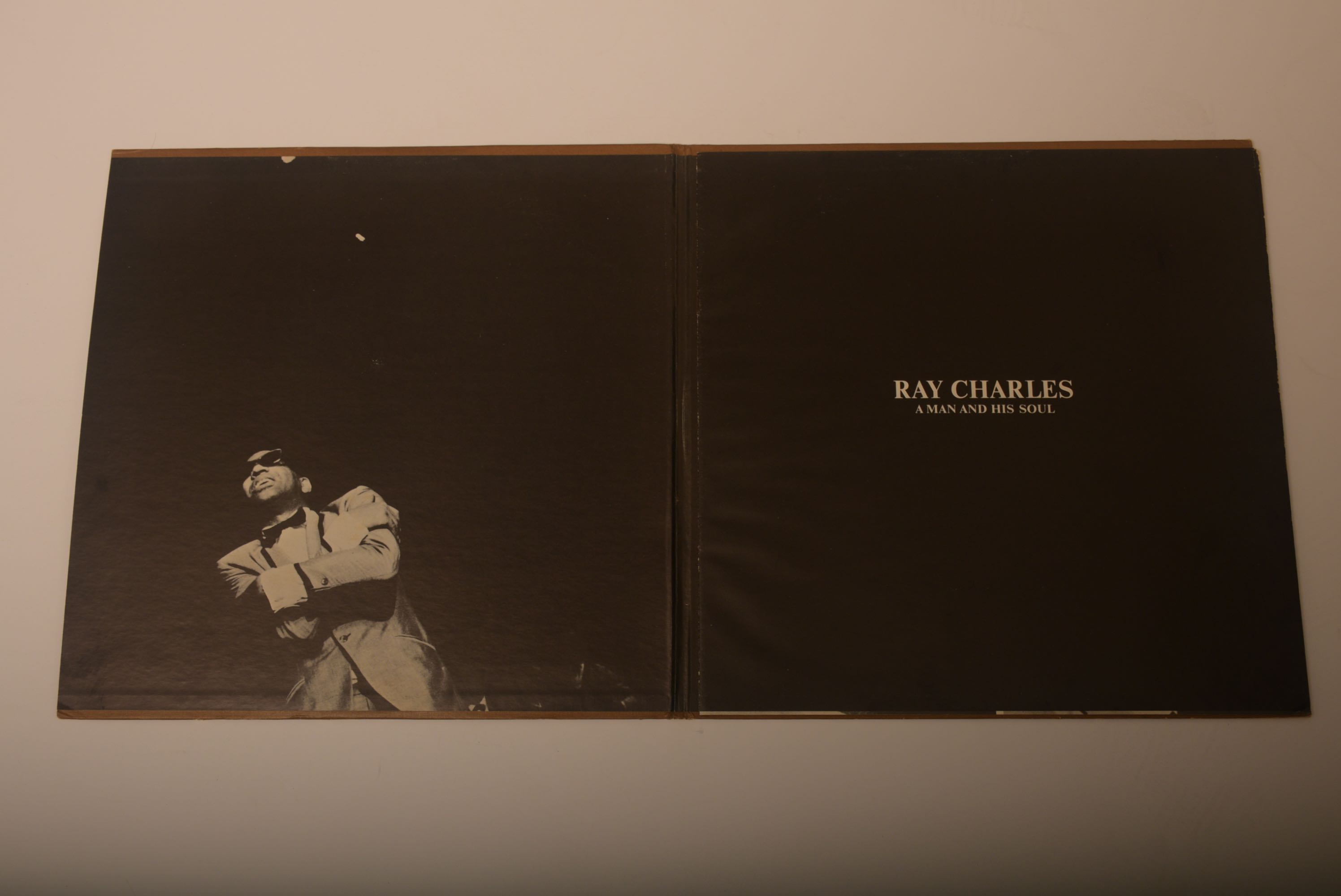 Collection of Ray Charles Vinyl Records