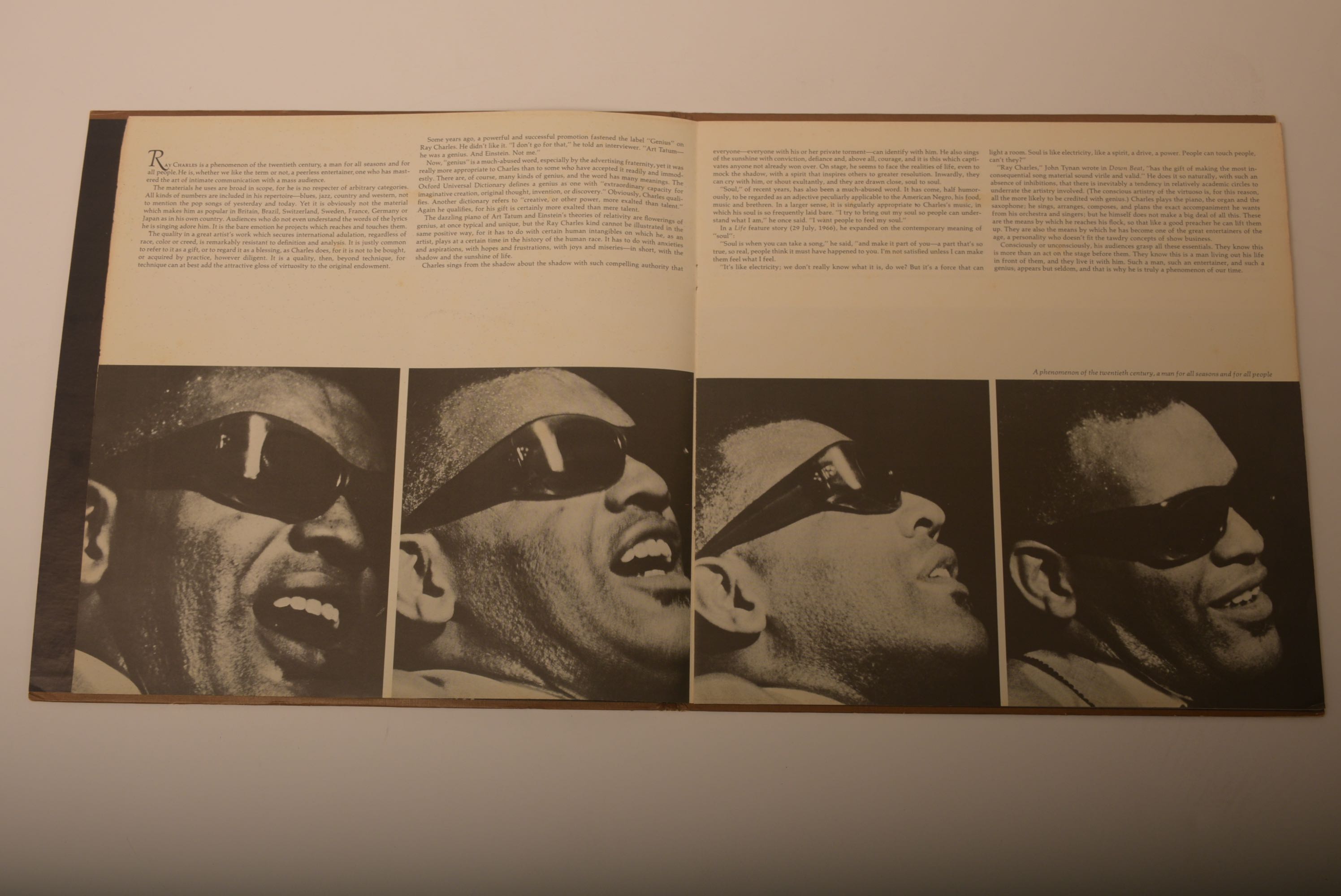 Collection of Ray Charles Vinyl Records