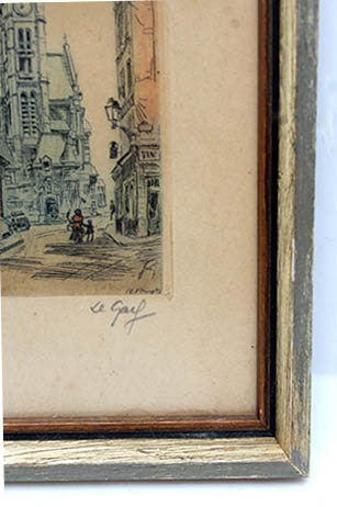 Collection of Le Garf and Victor Valery Color Etchings