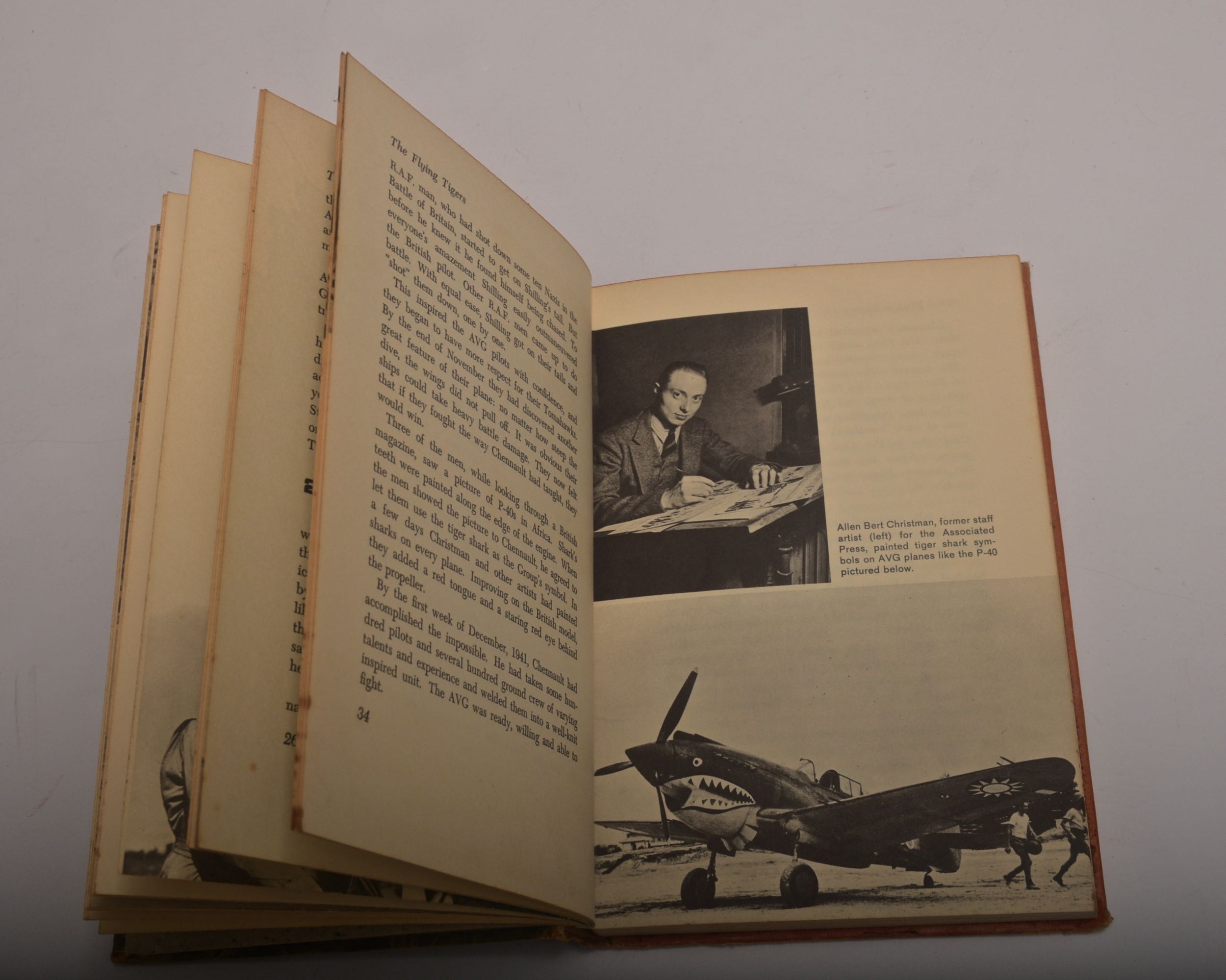 Vintage "The Flying Tigers" Book