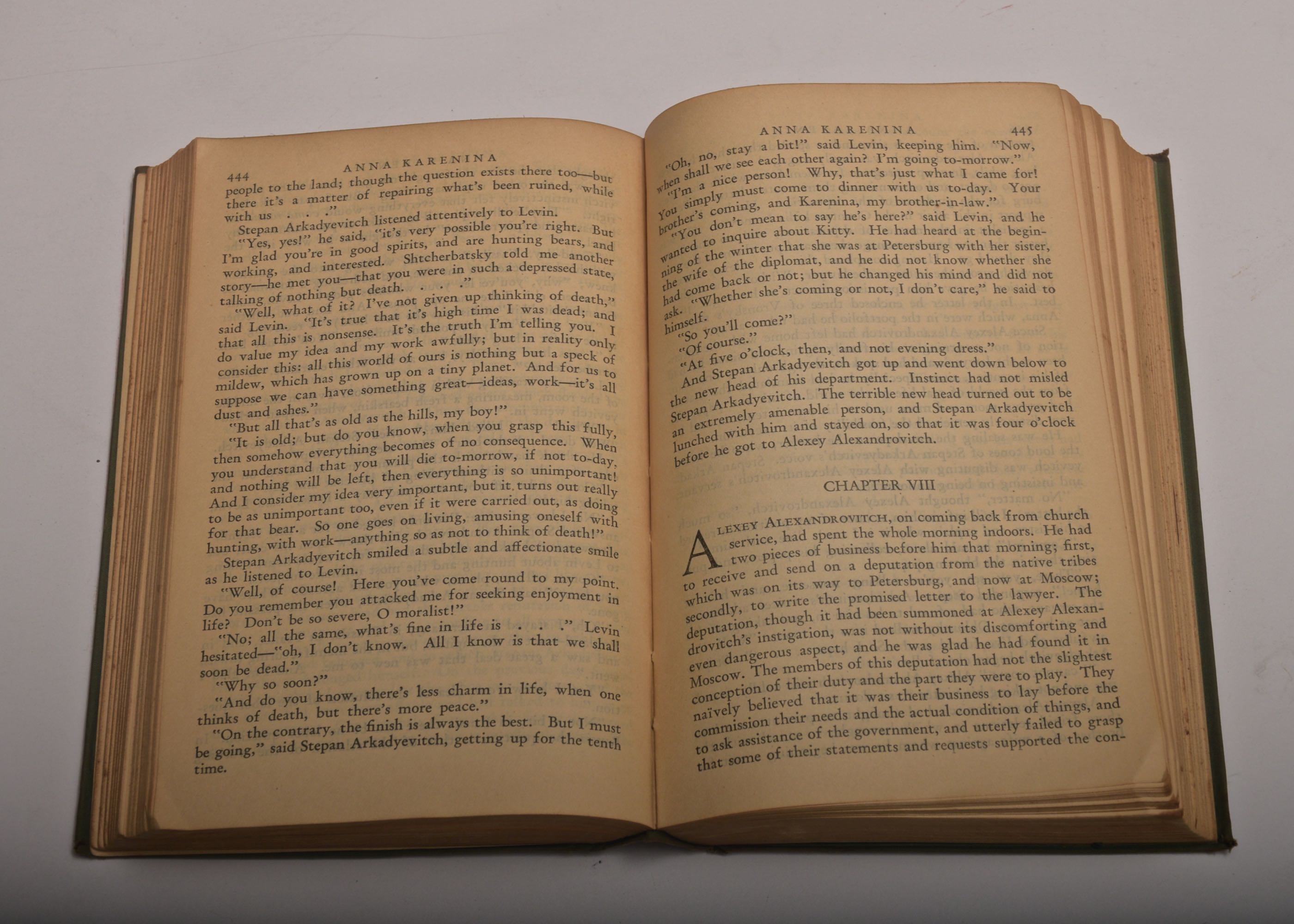 Vintage "Anna Karenina" Book