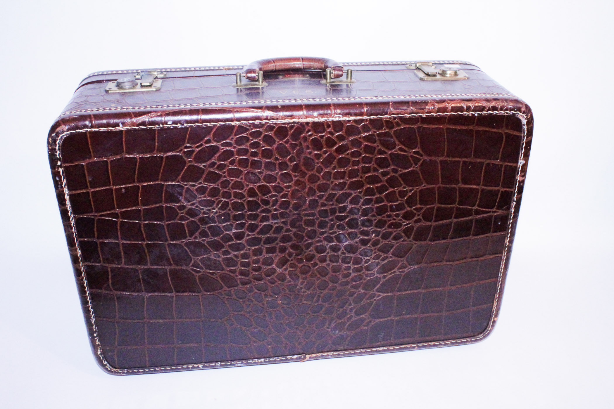 Vintage Donby Leather Suitcase