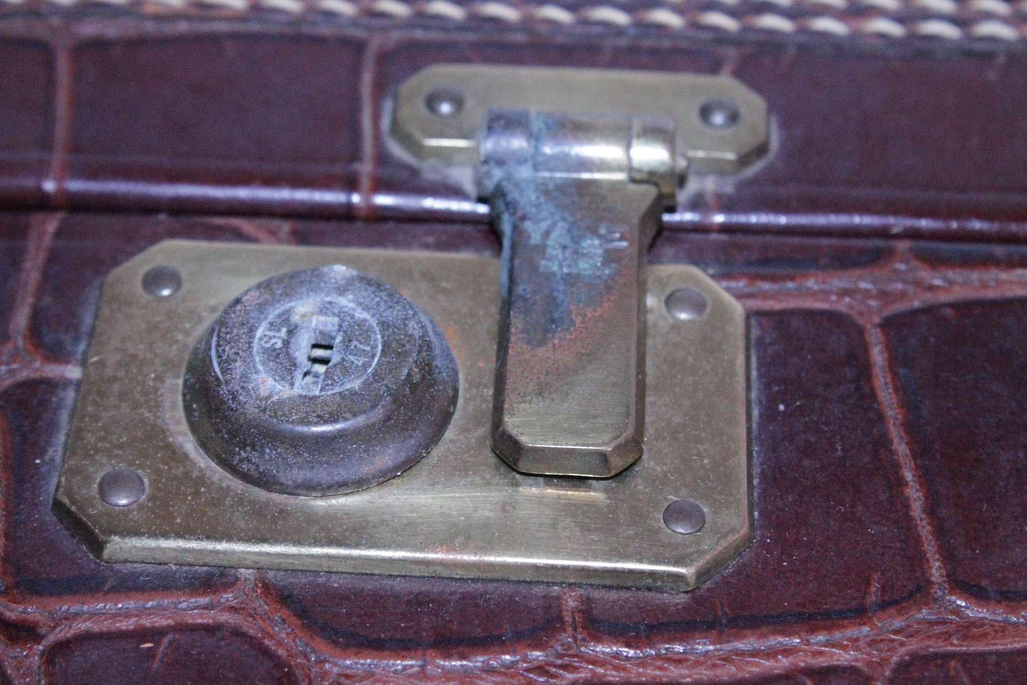 Vintage Donby Leather Suitcase