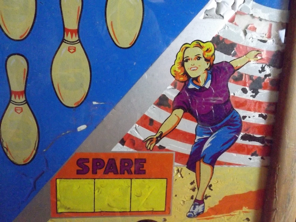 Vintage United's Super "Shuffle Alley" Bowling Game