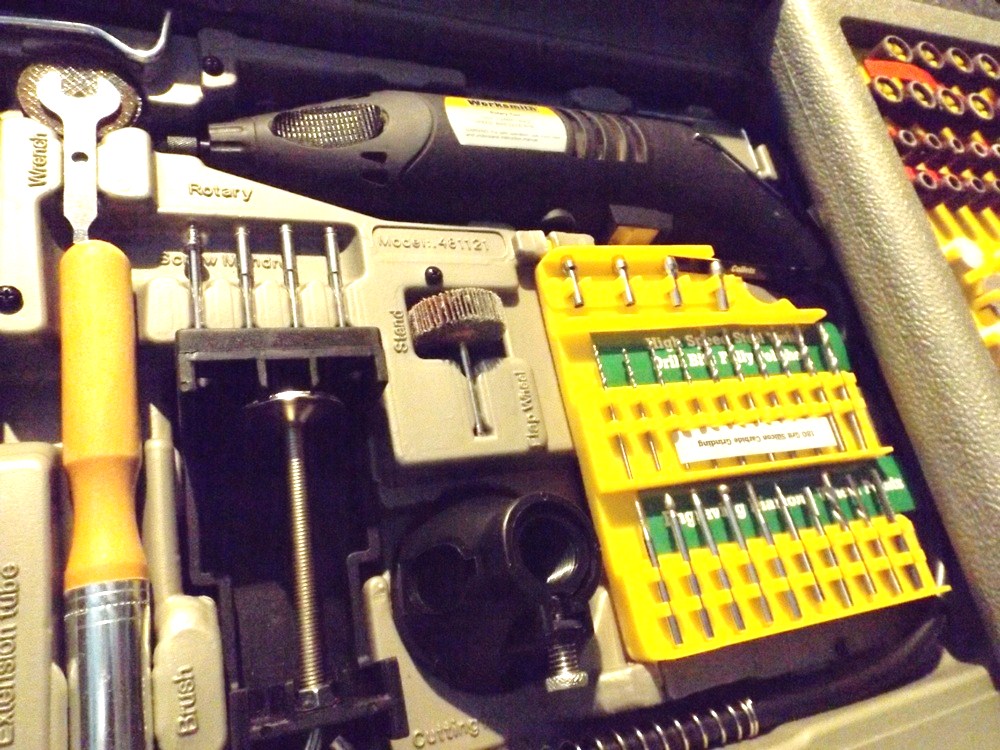 Worksmith Rotary Tool in Case