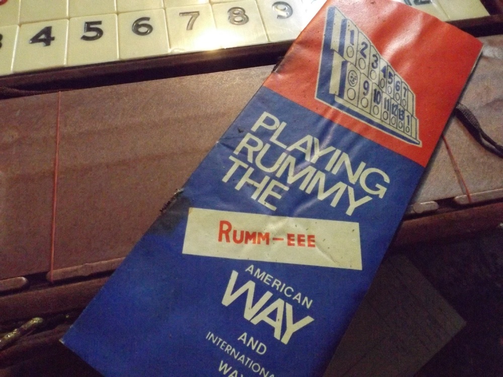 Vintage Rummy Game