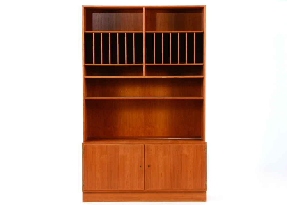 Danish Modern Bookcase / Cabinet