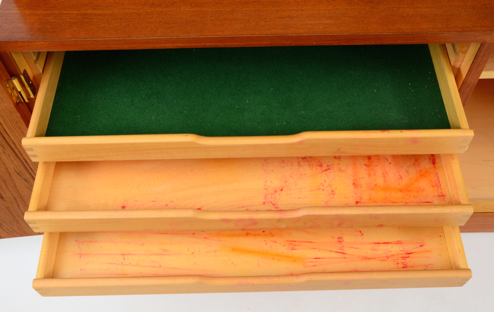 Danish Modern Bookcase / Cabinet