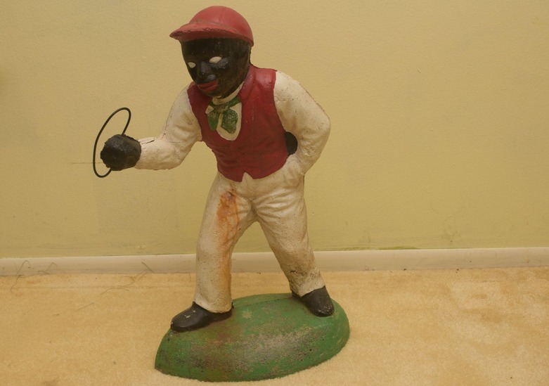 "Jocko" Style Lawn Jockey