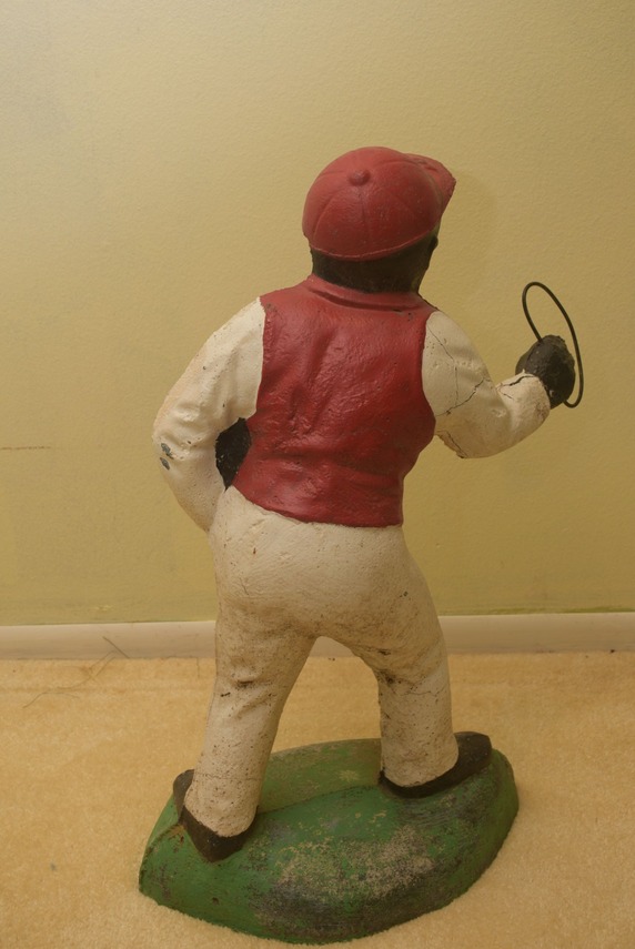 "Jocko" Style Lawn Jockey