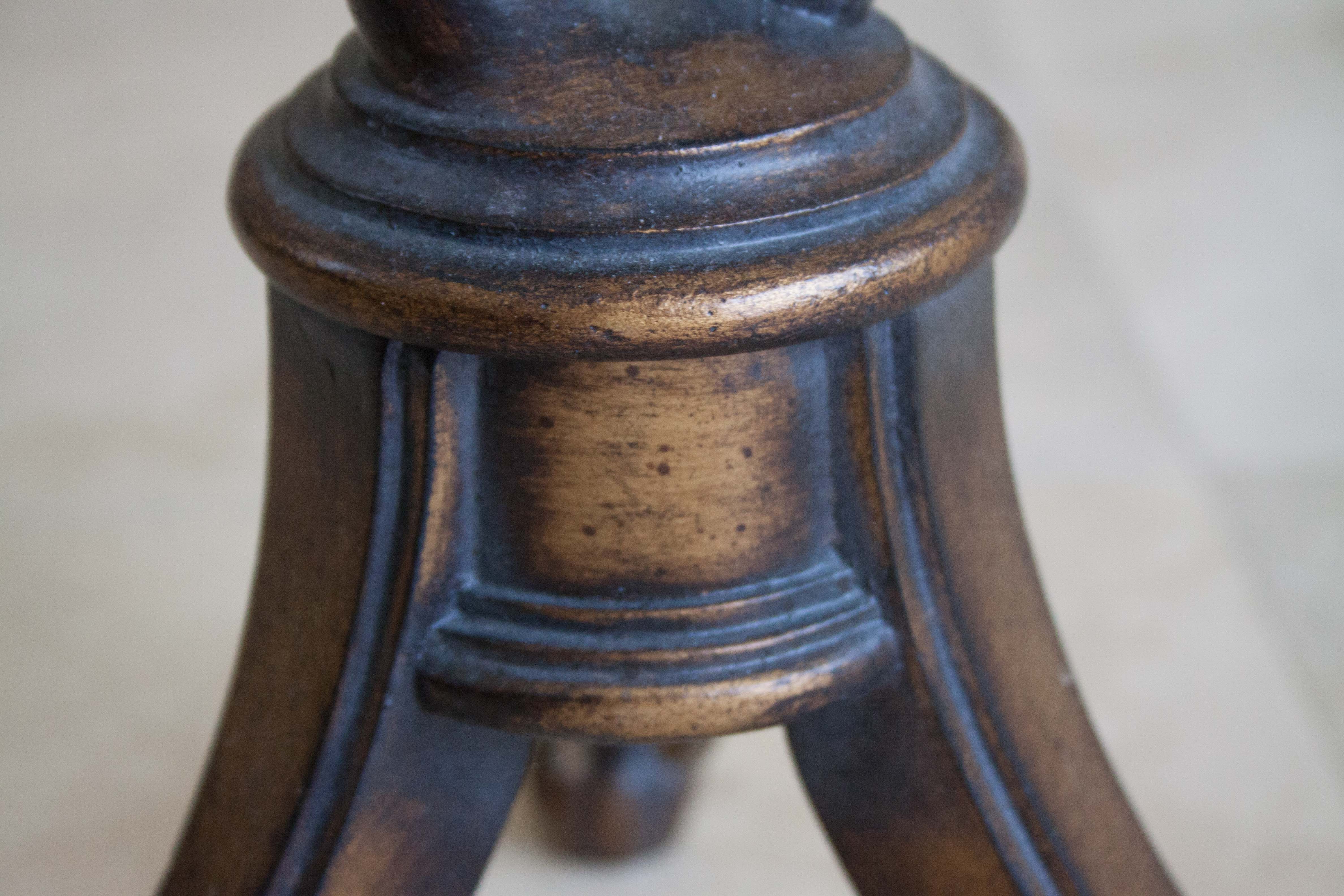 Mandala Glass Side Table