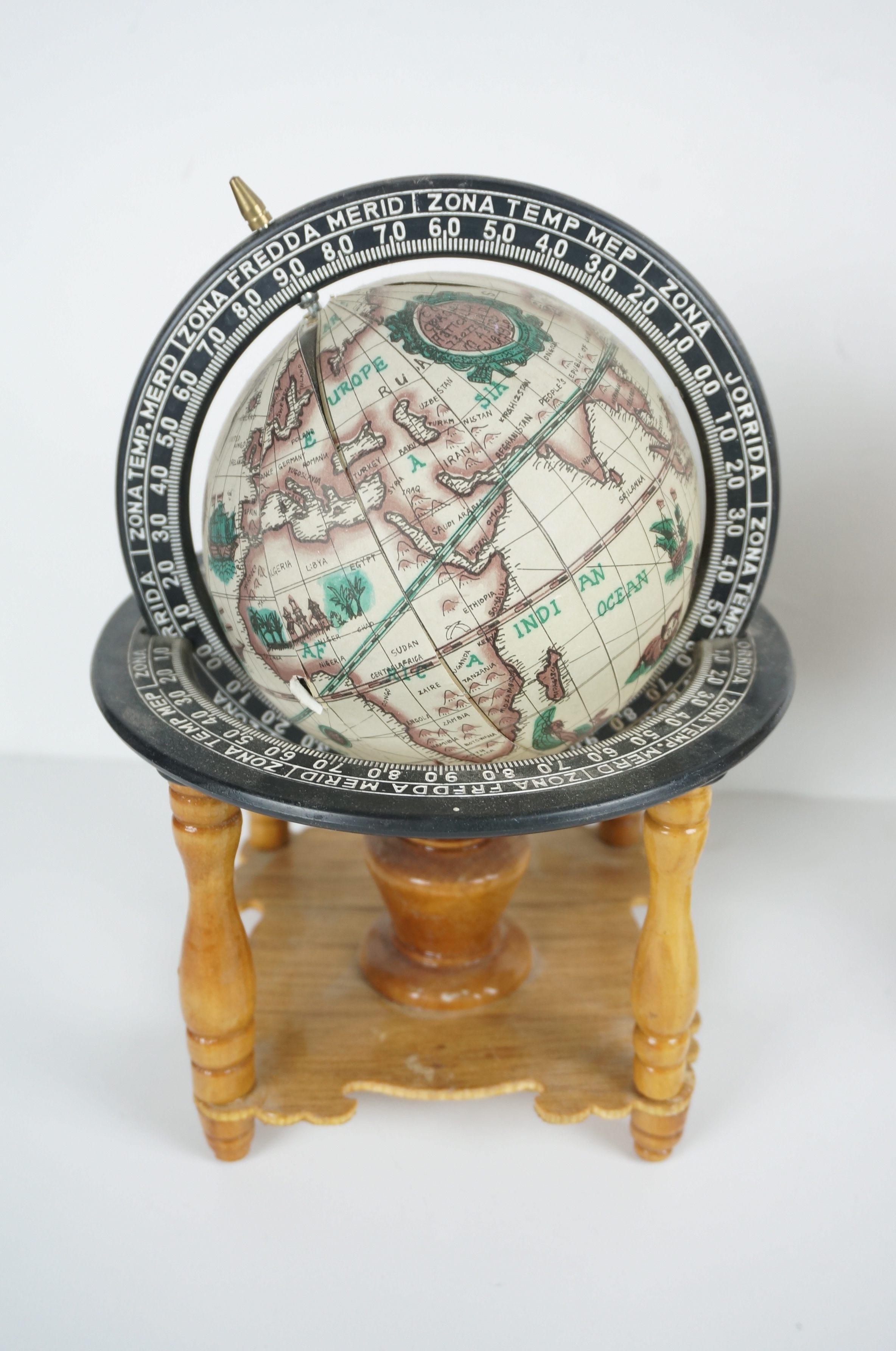 Collection of Small Globes