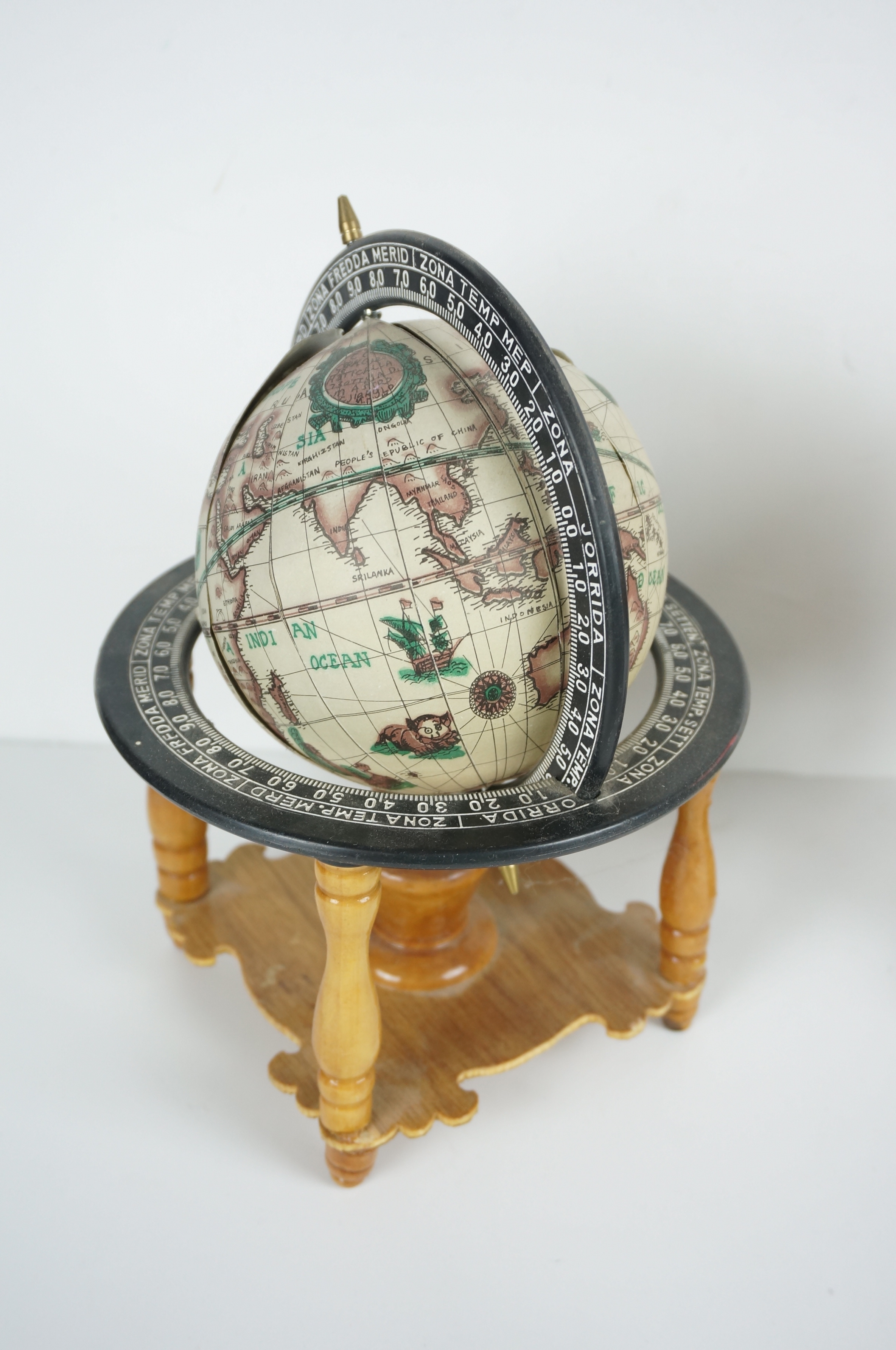 Collection of Small Globes