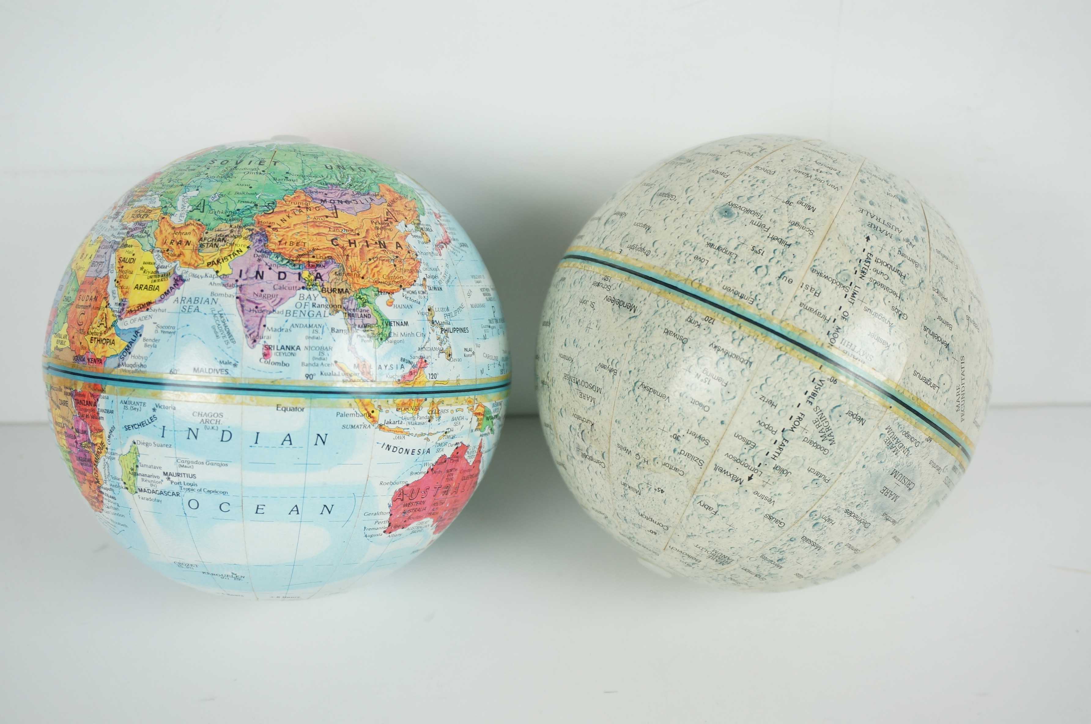 Collection of Small Globes