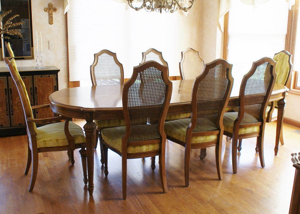 Early 1970's Dining Table And Chairs