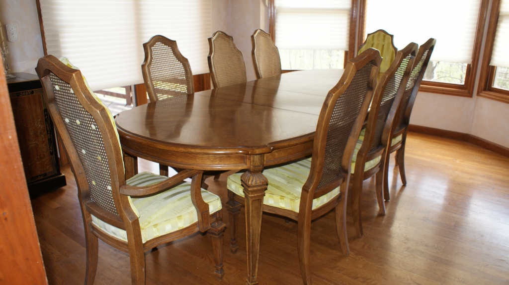 Early 1970's Dining Table And Chairs