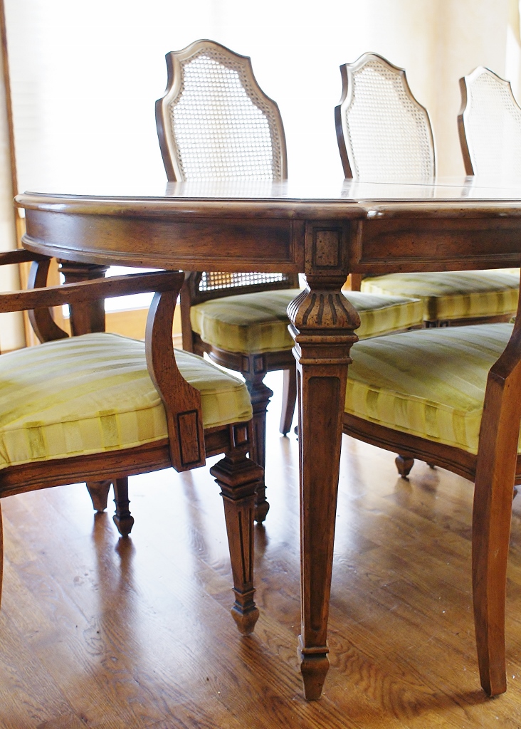 Early 1970's Dining Table And Chairs