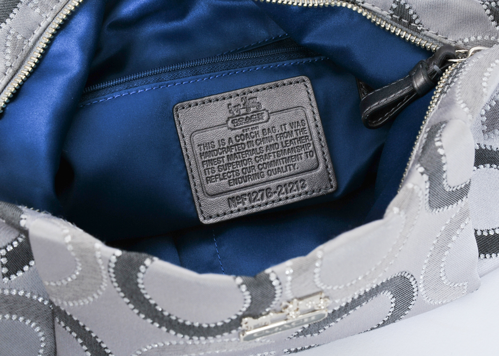 Op Art Signature "C" Coach Bag and Wallet