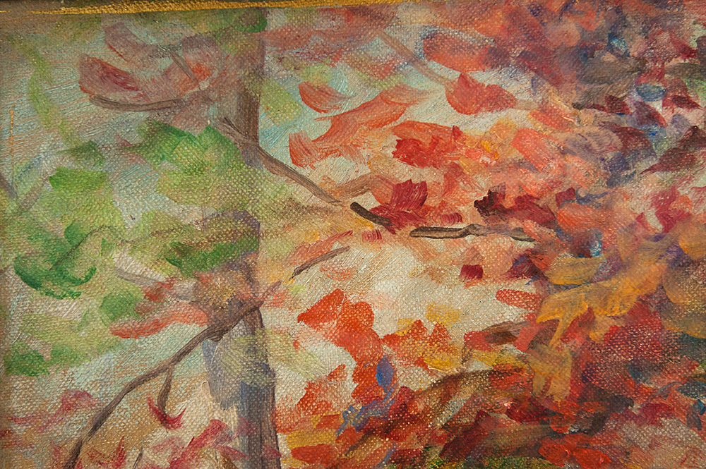 Original Oil Painting by Indiana Artist Helen Marr Zimmerman