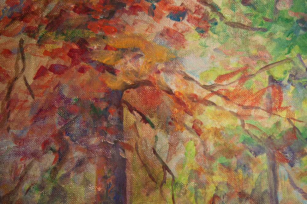 Original Oil Painting by Indiana Artist Helen Marr Zimmerman