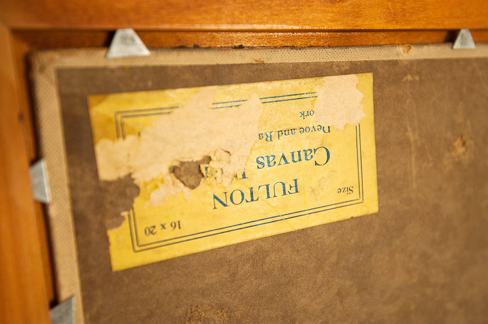 Original Oil Painting by Indiana Artist Helen Marr Zimmerman