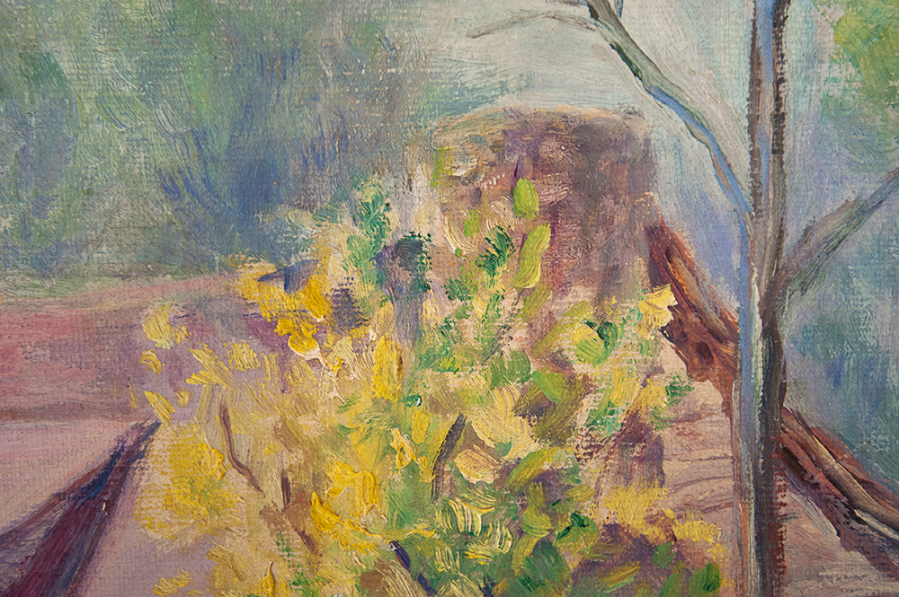 Oil Painting by Indiana Artist Helen Marr Zimmerman