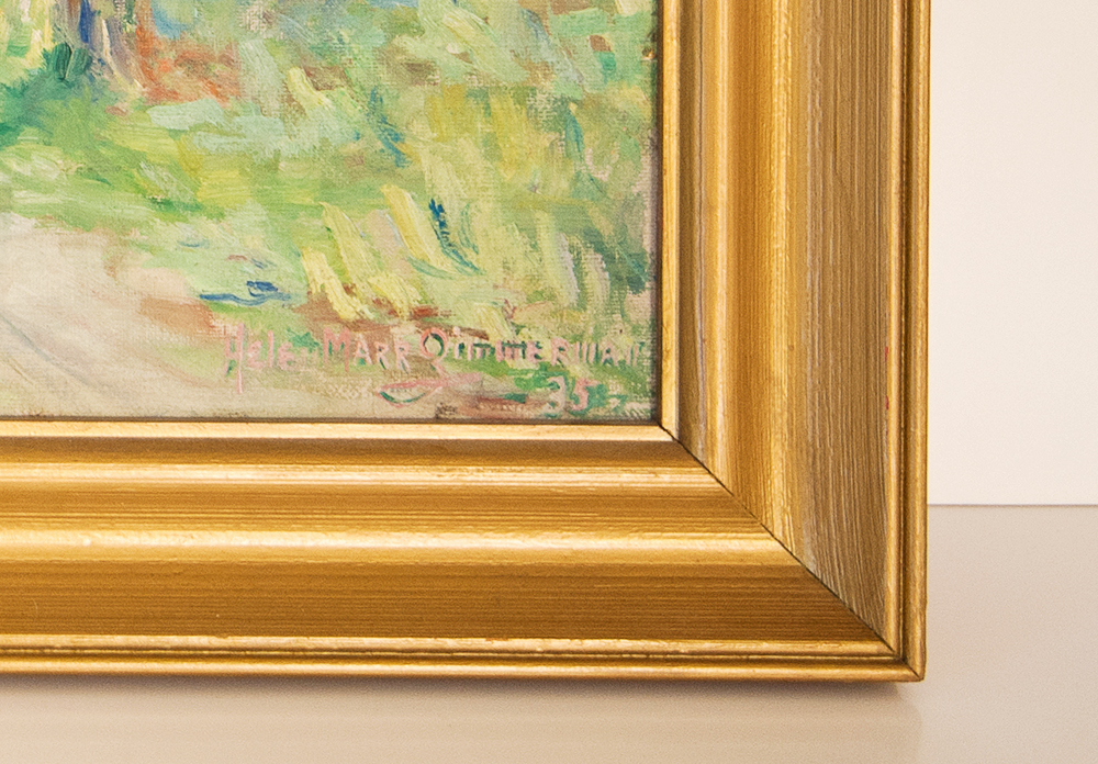 Oil Painting by Indiana Artist Helen Marr Zimmerman