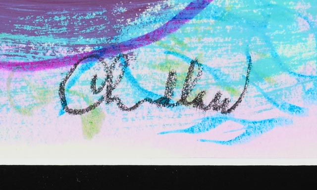 Original Paul Chidlaw Nude Figure Watercolor Painting