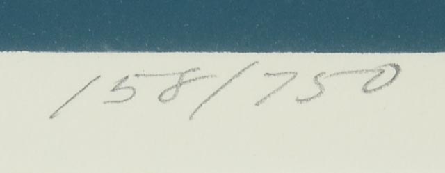 "Name is Puffin" Charley Harper Limited Edition Serigraph