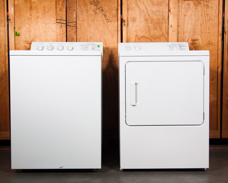 GE Profile Washer and Dryer