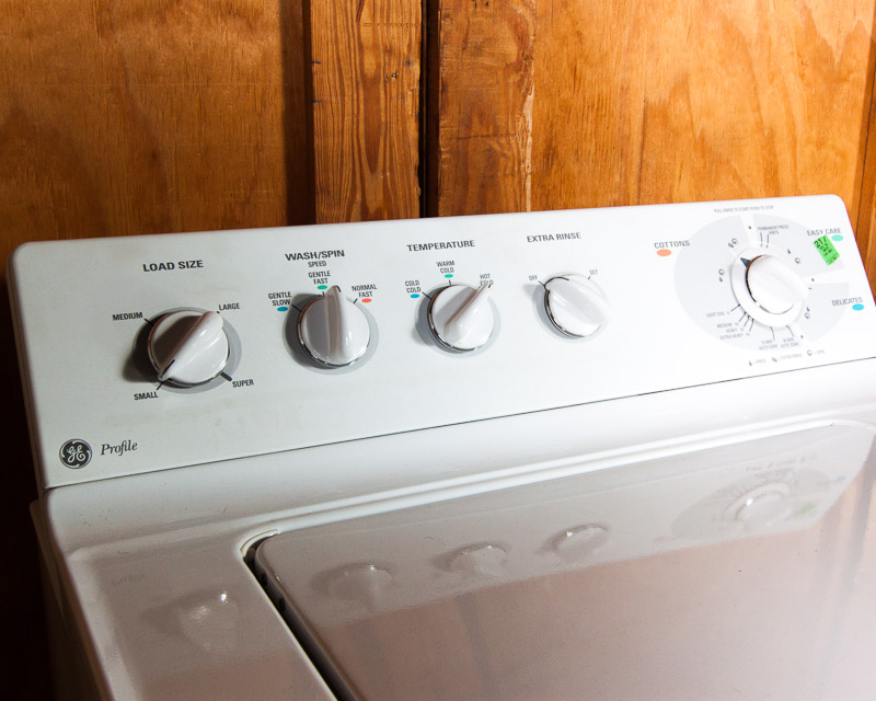 GE Profile Washer and Dryer