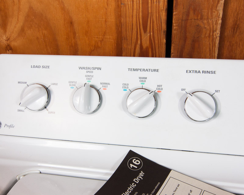 GE Profile Washer and Dryer